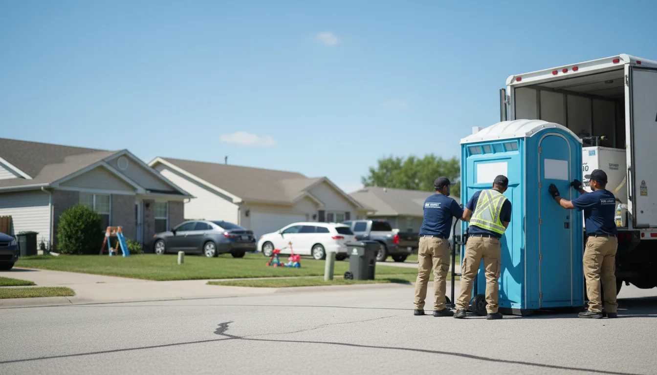 Standard Porta Potty Rentals in Anderson, TX near me